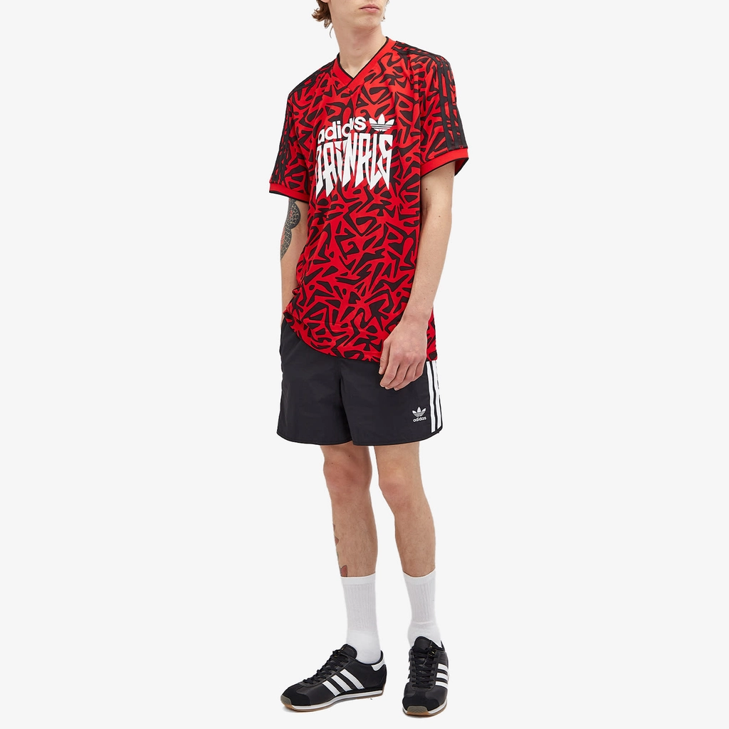 Adidas Originals Men's Aop Jersey Better Scarlet